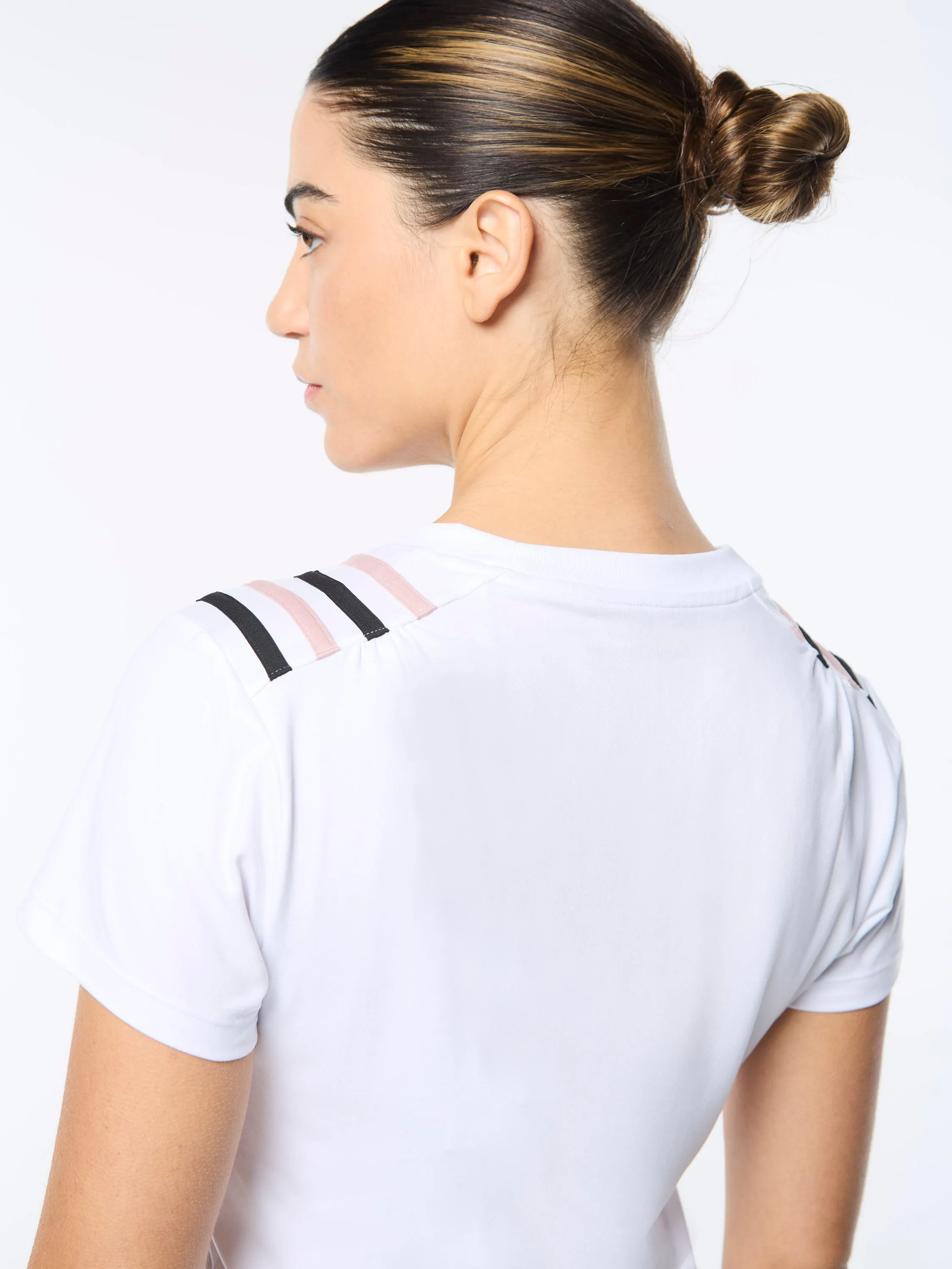 Verona Crop Top- Brilliant White