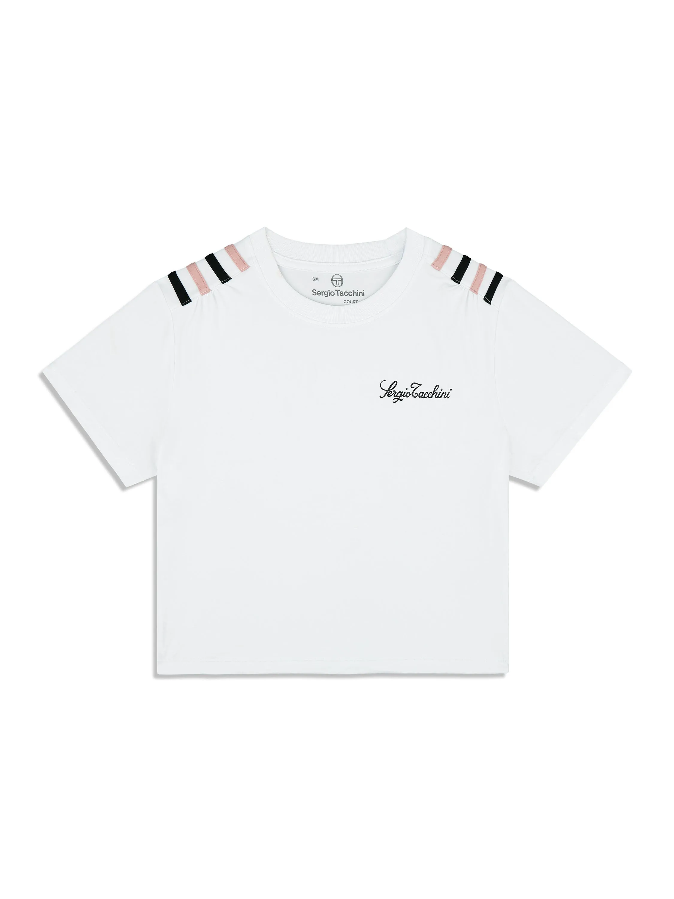 Verona Crop Top- Brilliant White