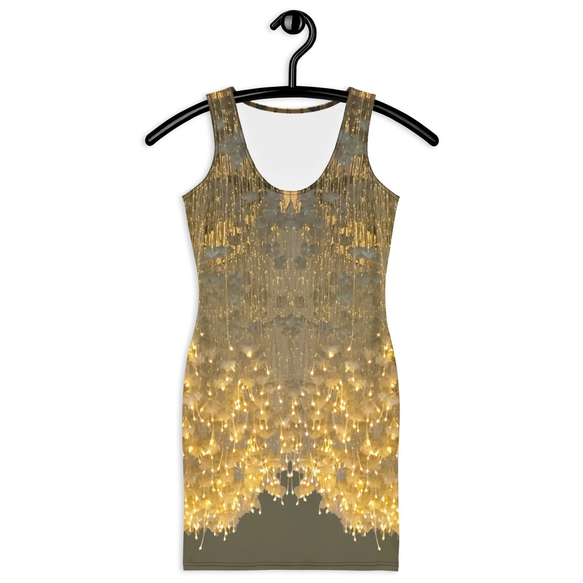 Vibe: Hotel Chandelier in Edinburgh Fitted Dress