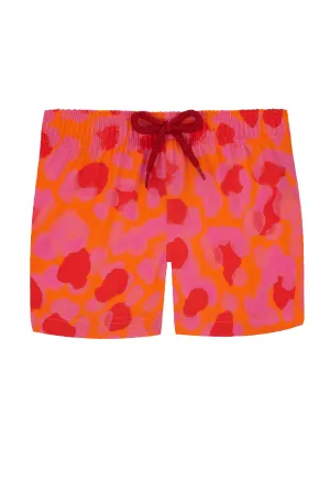VILEBREQUIN Girls Swim Shorts New Leopard