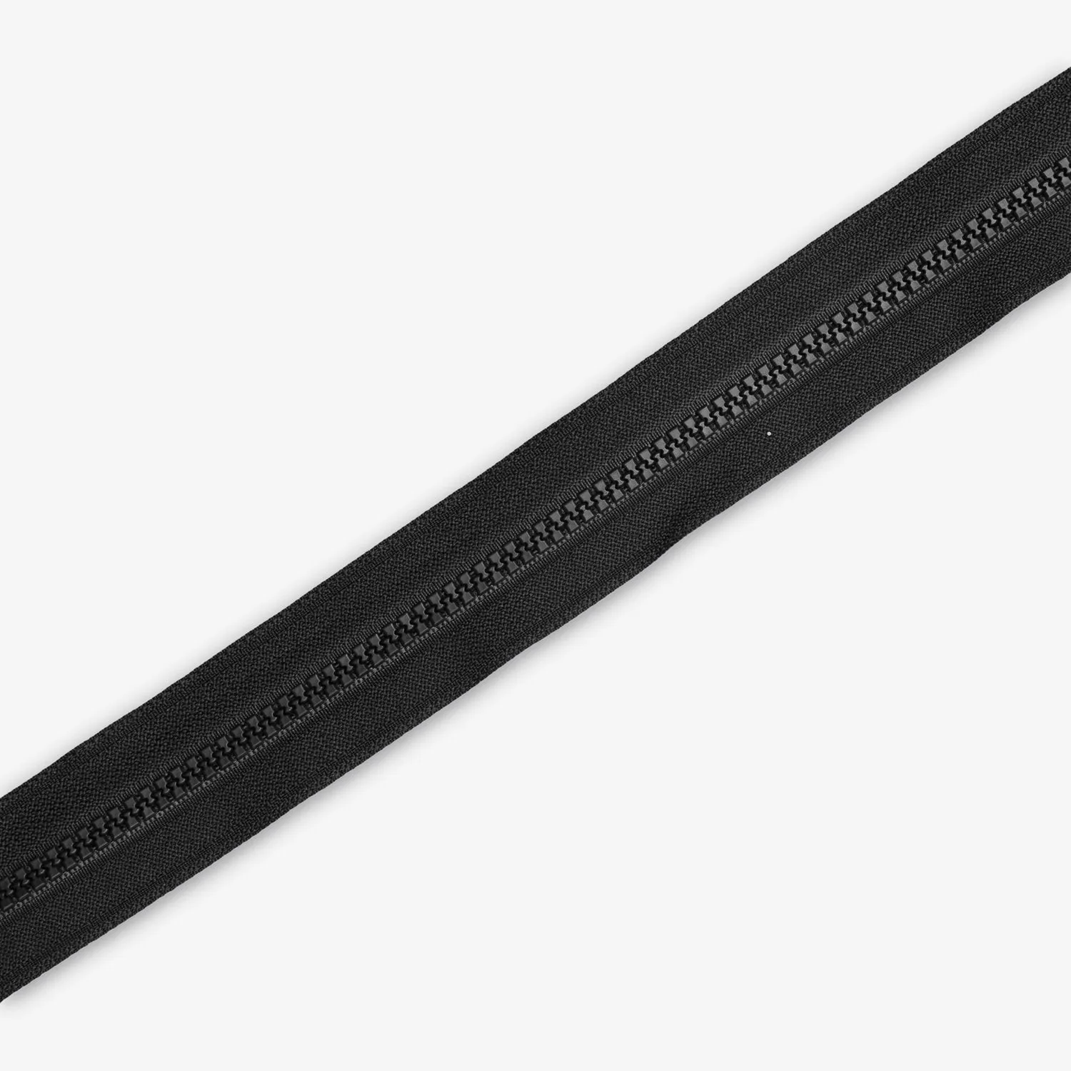 Vislon Type 5 Chunky Zip Open Ended - 85cm Black
