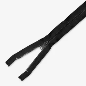 Vislon Type 5 Chunky Zip Open Ended - 85cm Black