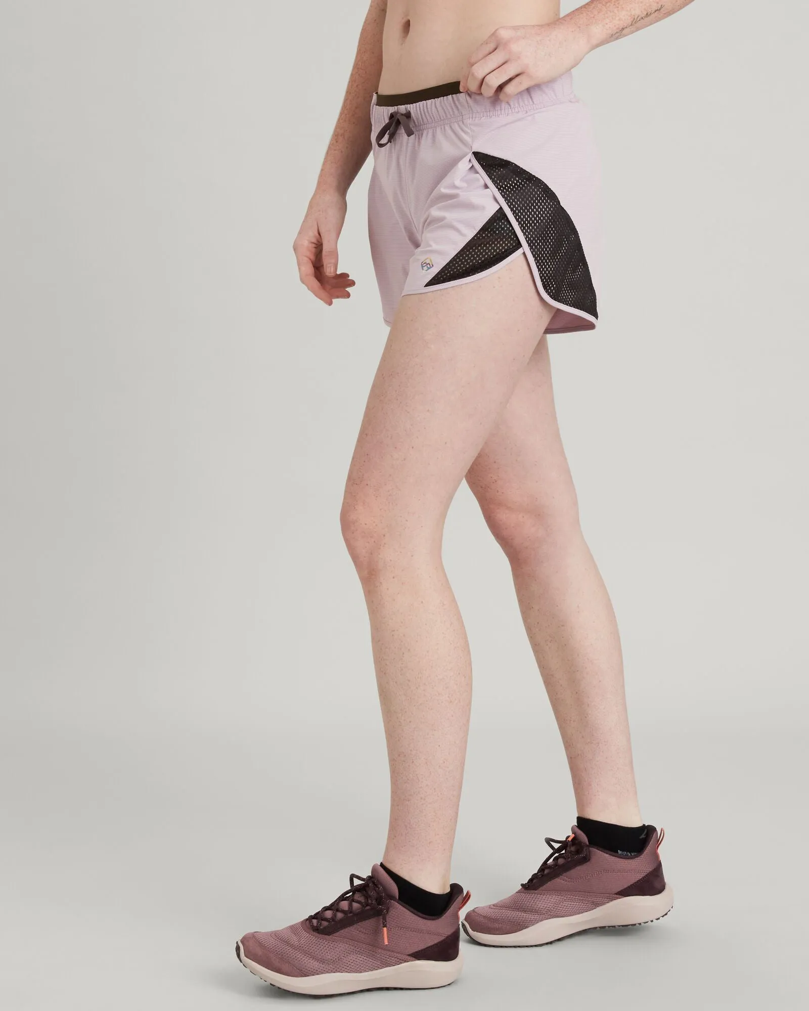WELL.DER.NESS Energy Women's 4 inch Shorts - Lupin Field