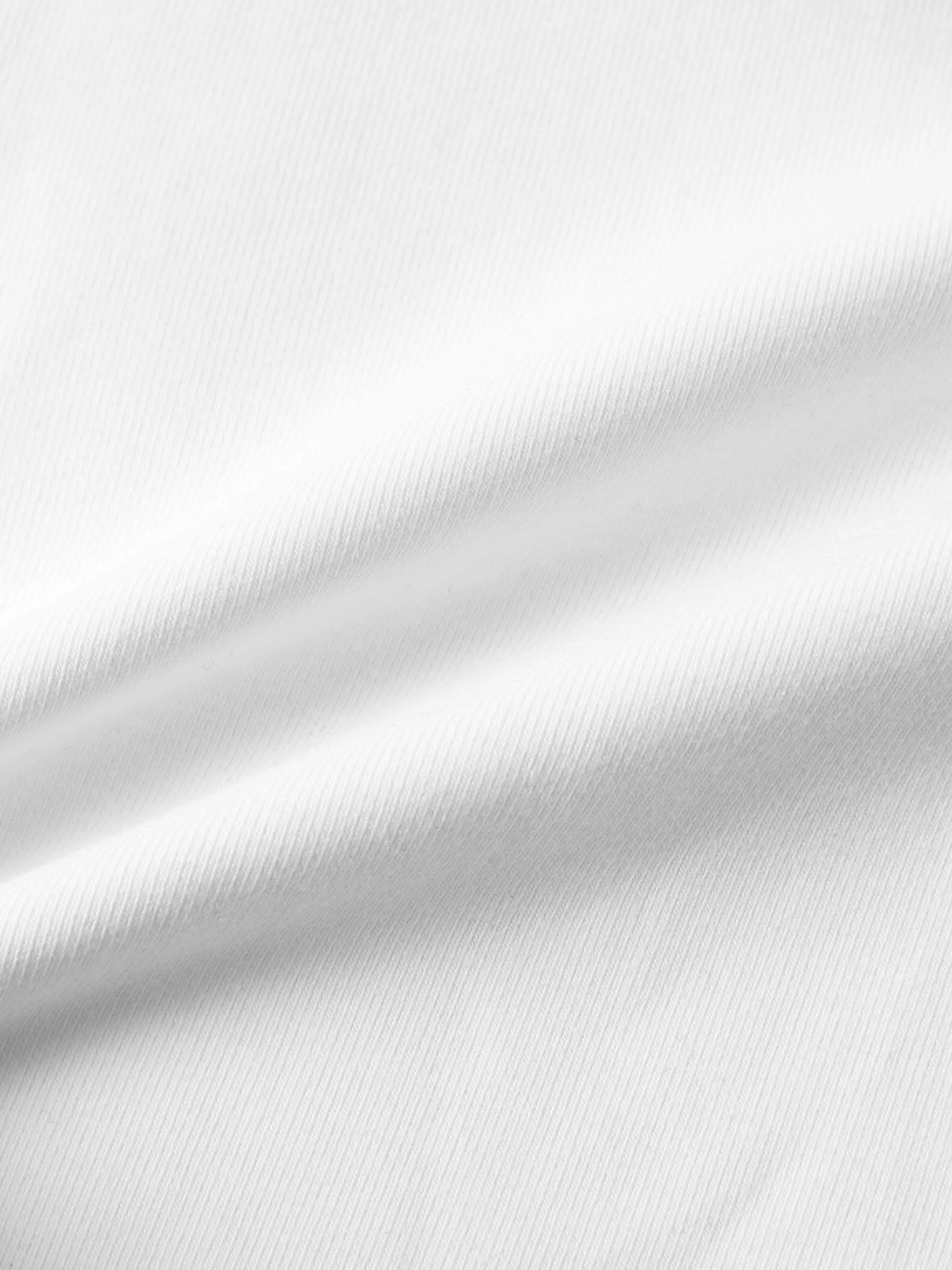 White Fitted Short Sleeve T-Shirt