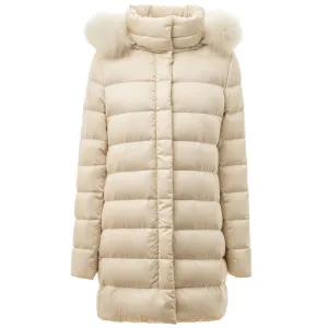 White Polyester Jackets & Coat