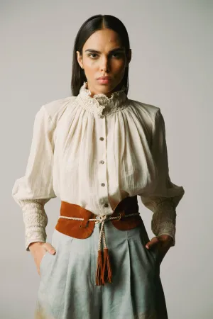 Wide Leg Pants   Kahlo Belt