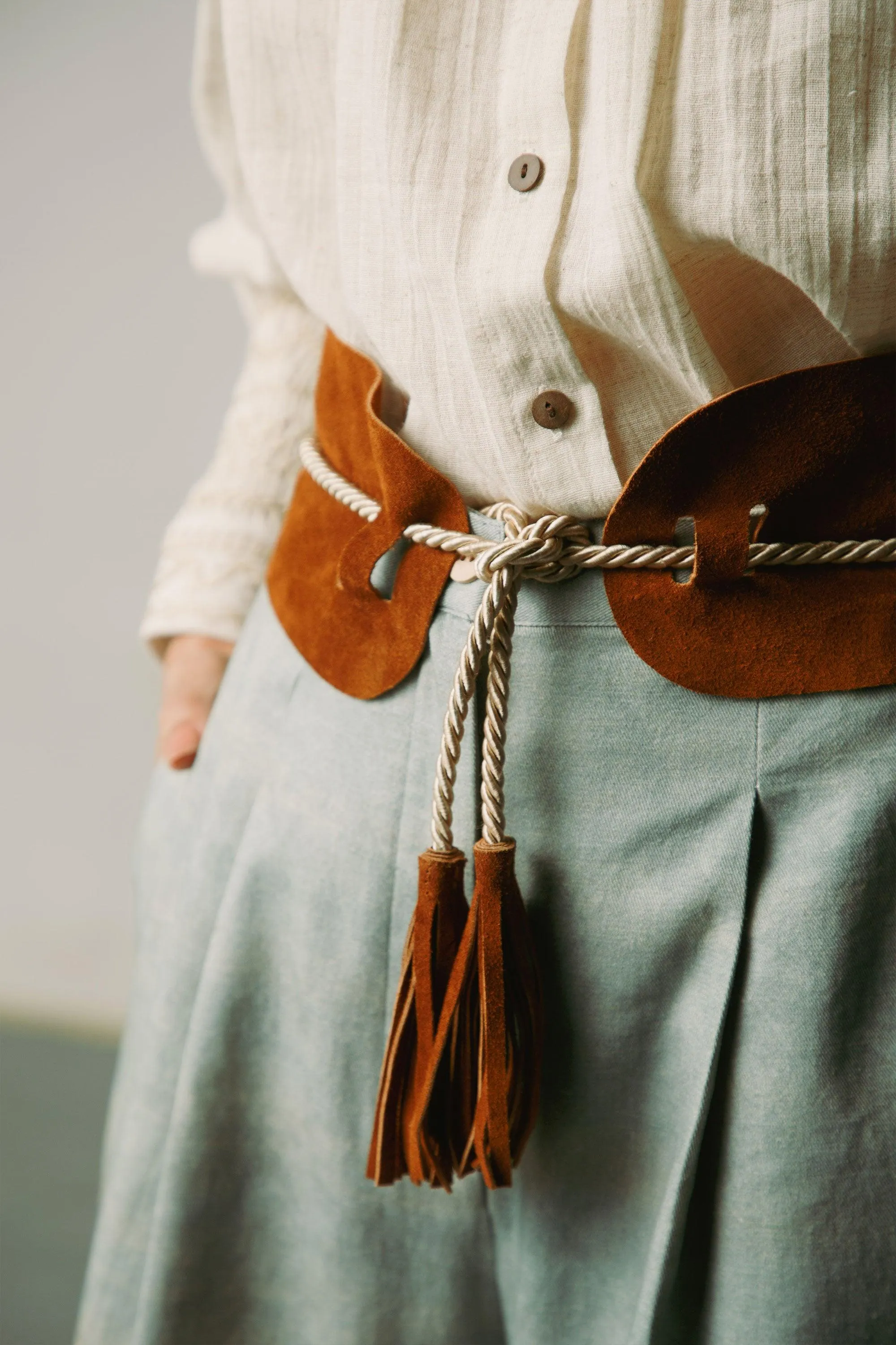 Wide Leg Pants   Kahlo Belt
