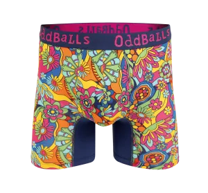 Wildflower - Mens Bamboo Boxer Shorts