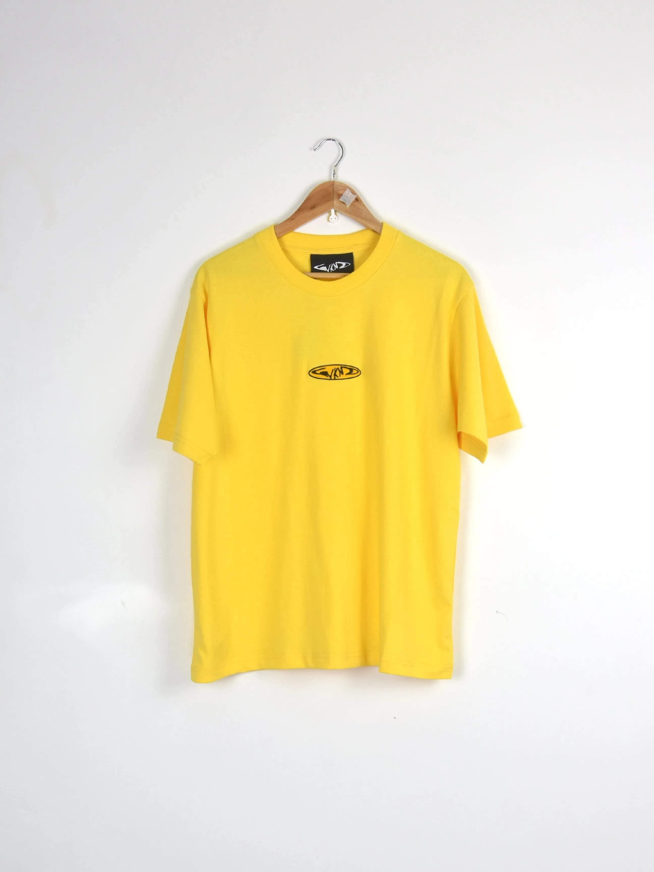 WKND Fishbone Emblem Tee Shirt – Yellow