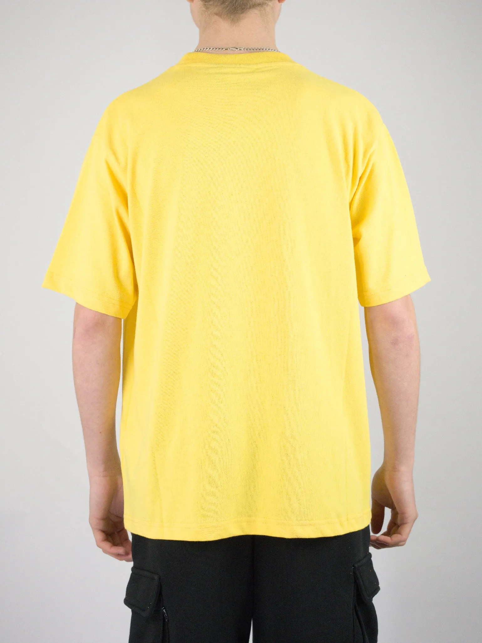 WKND Fishbone Emblem Tee Shirt – Yellow