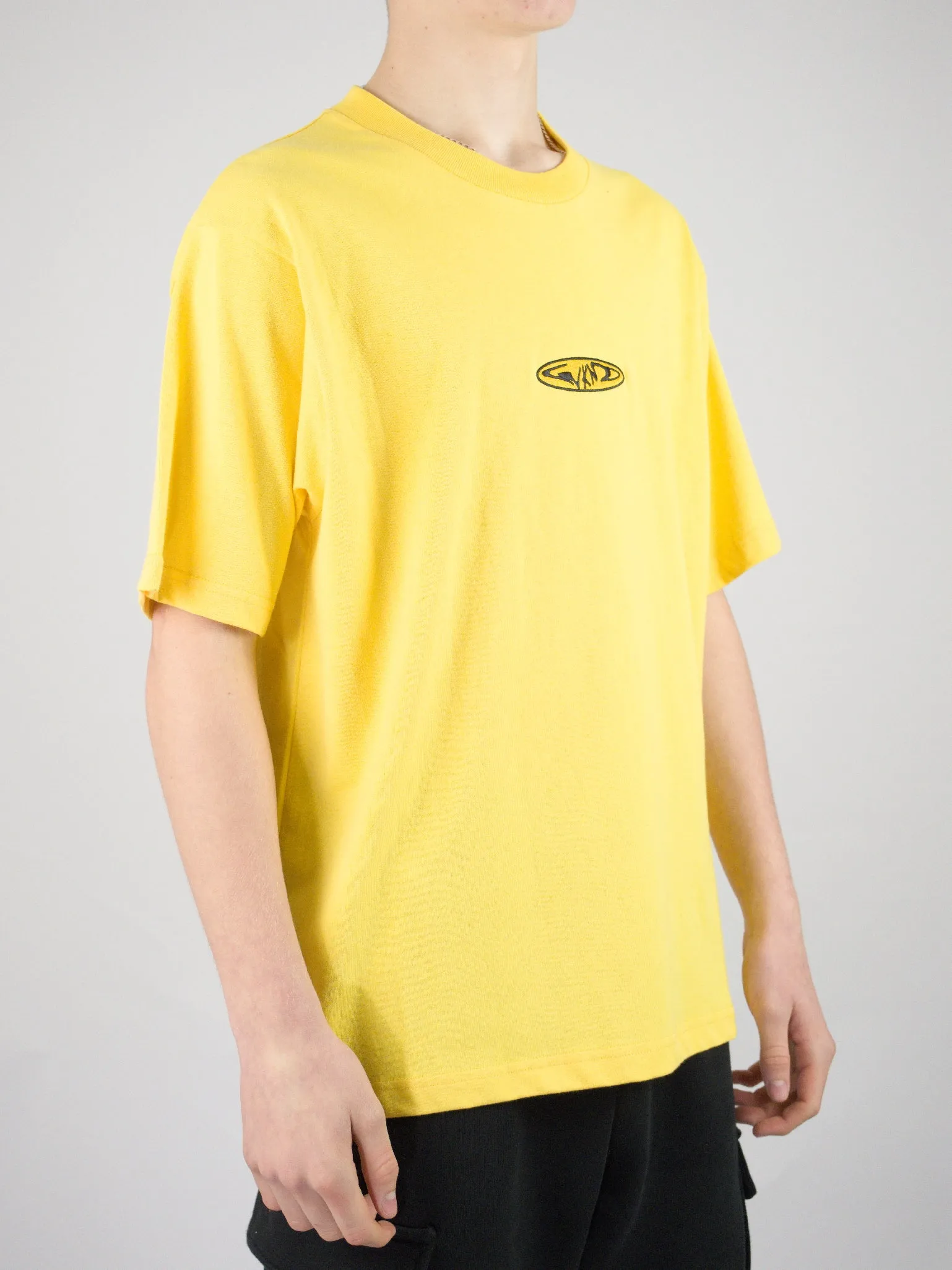 WKND Fishbone Emblem Tee Shirt – Yellow