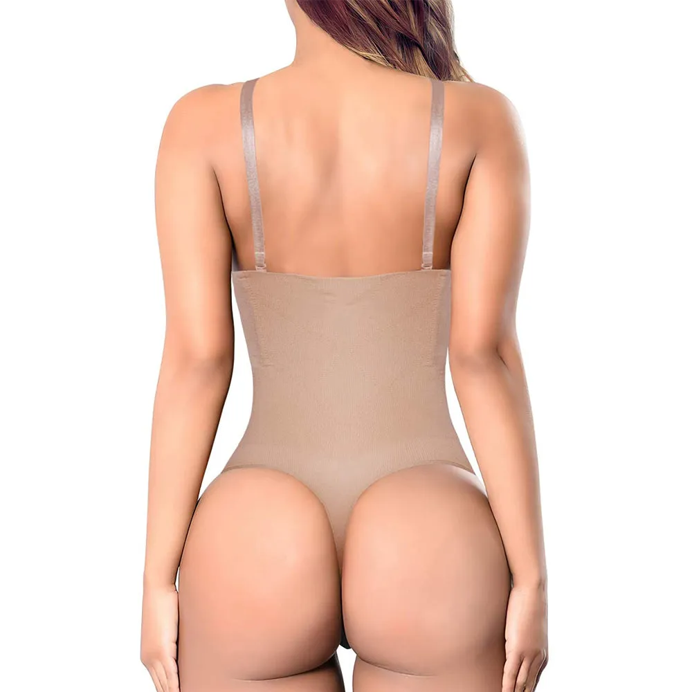 Women thong bodysuit seamless body shaper