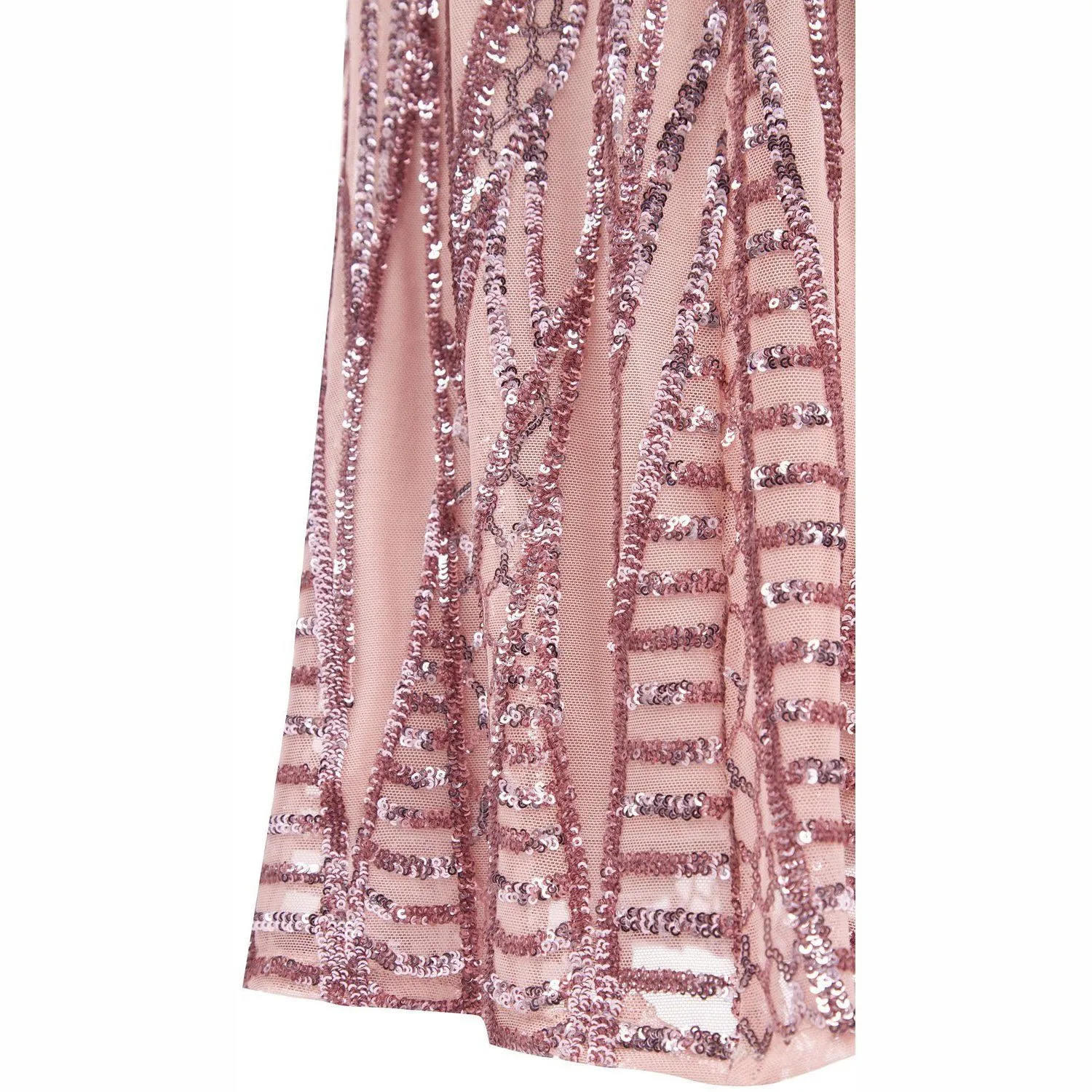 Women's 20s Style Shining Long Flapper Dress Gatsby Attire