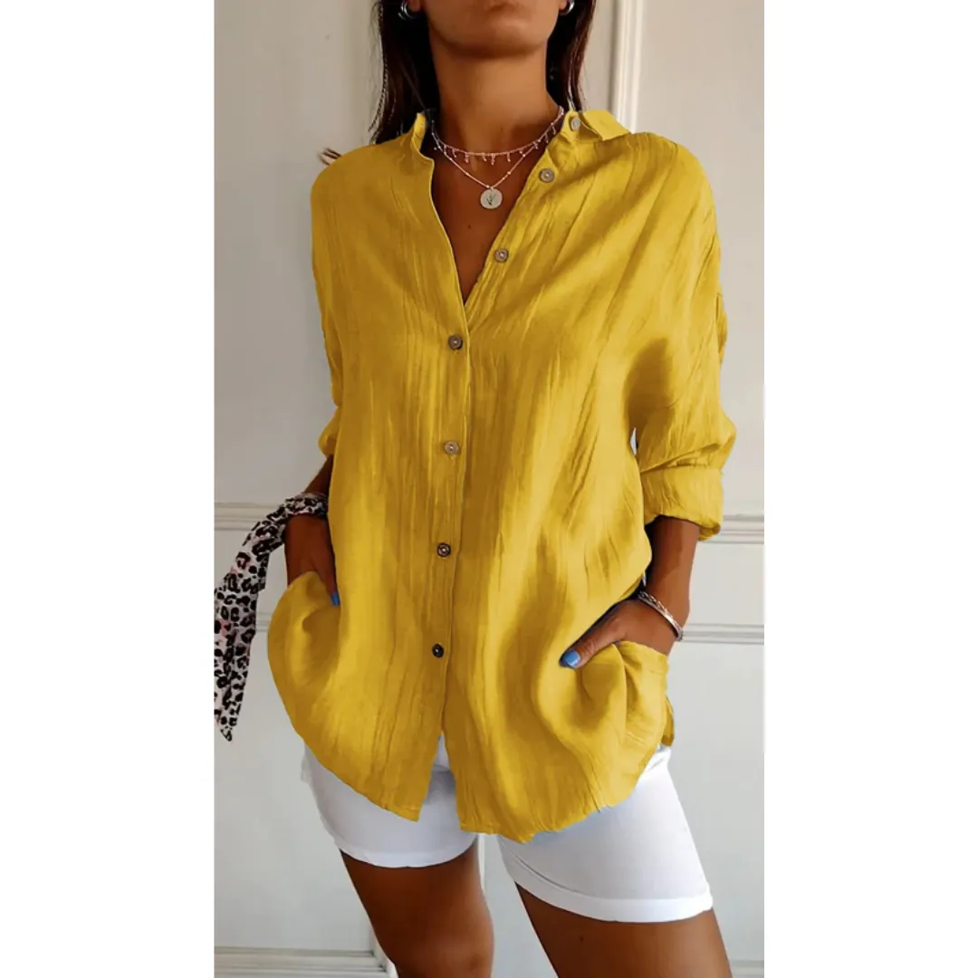 Women's Casual Beach Shirt | Long Sleeve
