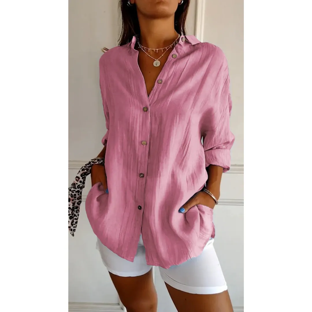 Women's Casual Beach Shirt | Long Sleeve
