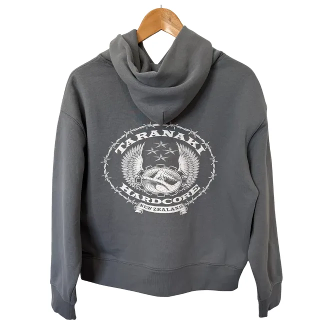 Womens Relaxed Sketch Hood - Grey
