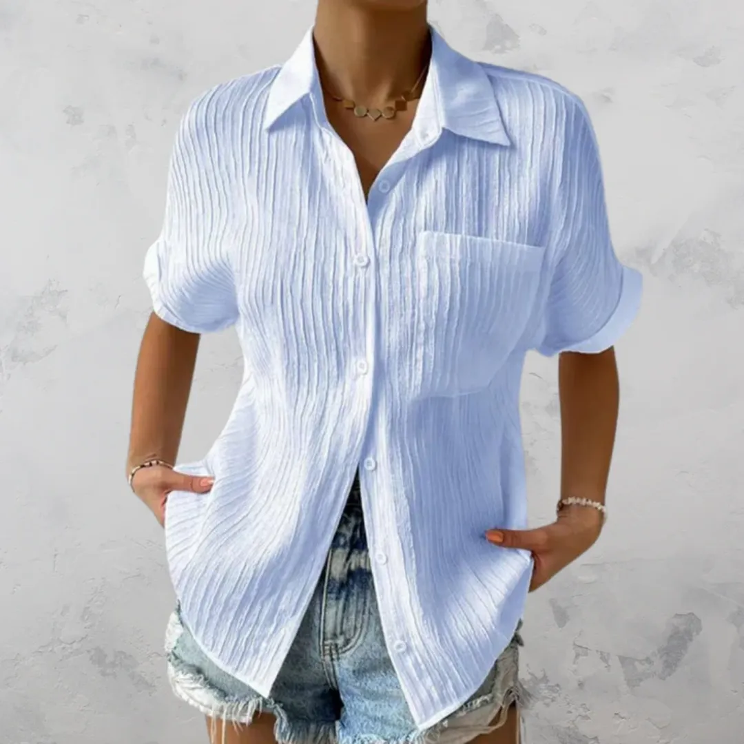 Women's Short Sleeve Summer Shirt | Casual