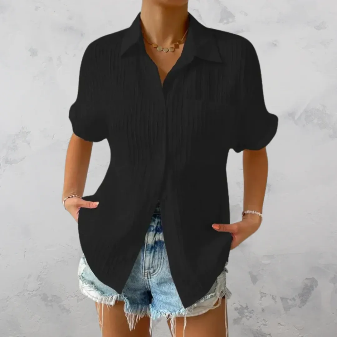 Women's Short Sleeve Summer Shirt | Casual