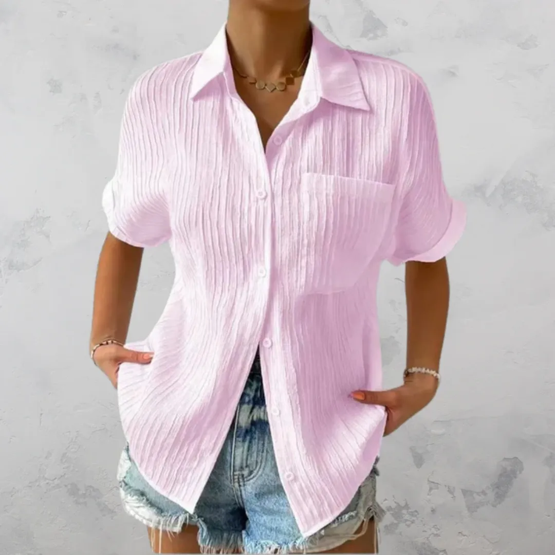 Women's Short Sleeve Summer Shirt | Casual