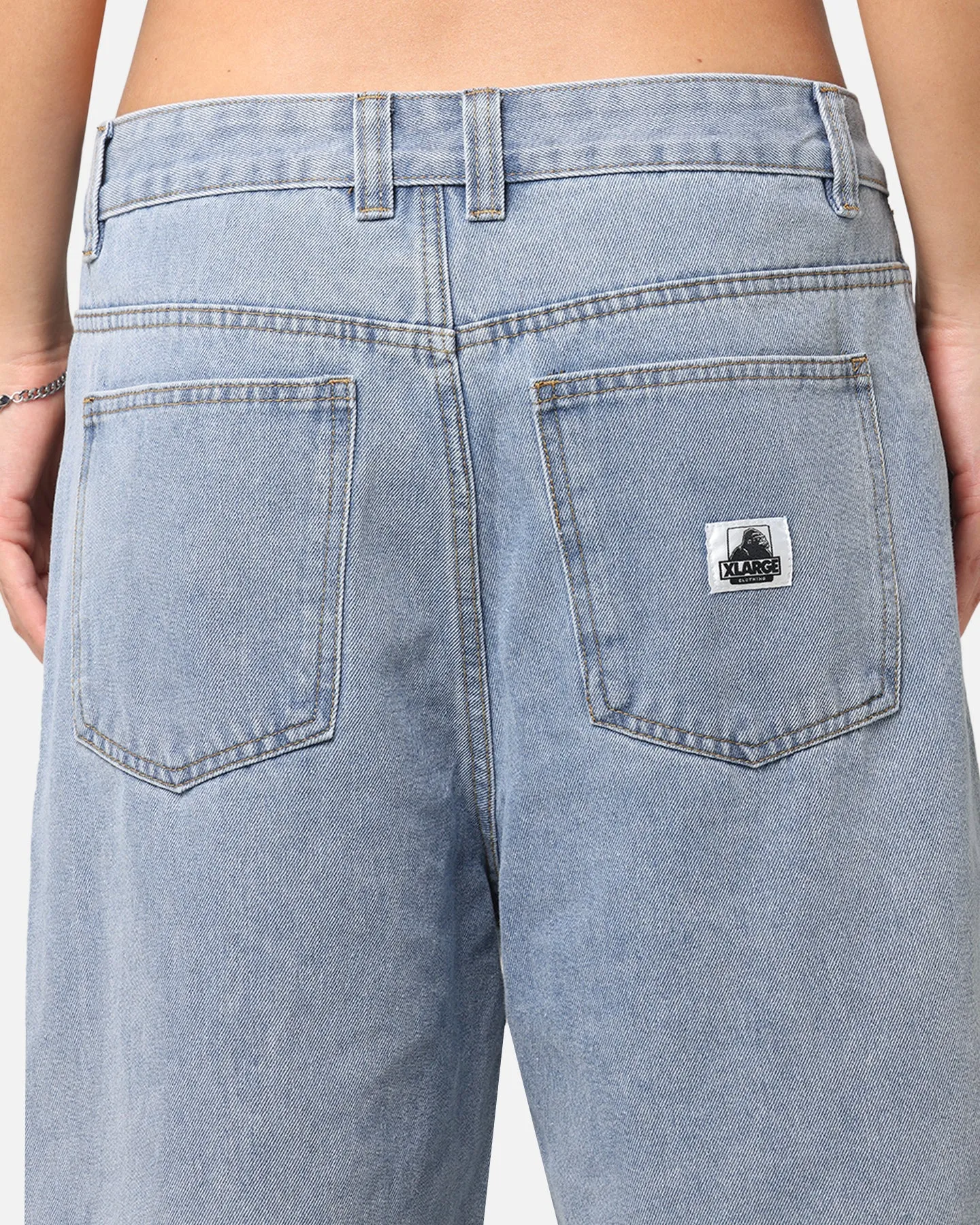 X-Large Bull Denim 91 Shorts Light Blue