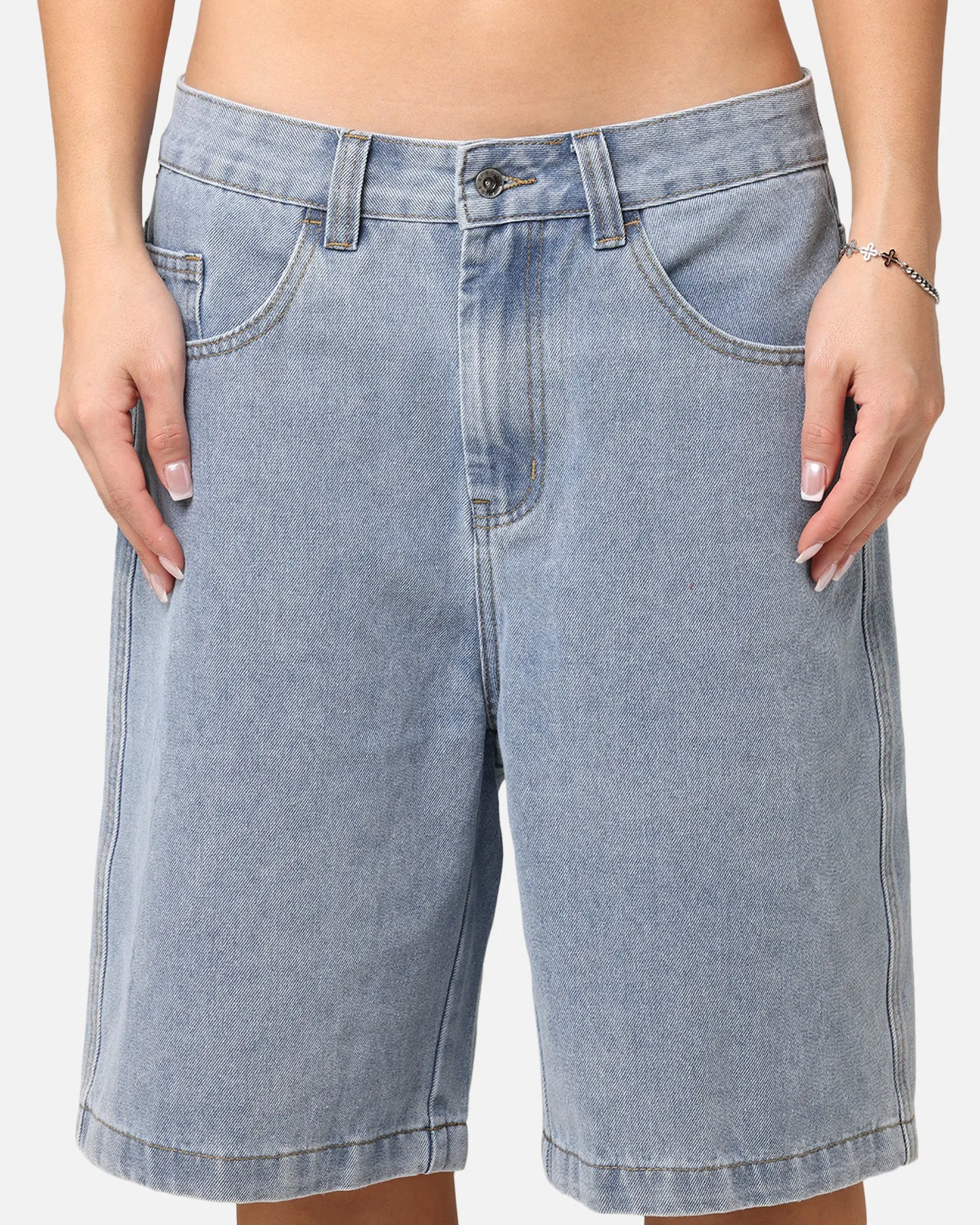 X-Large Bull Denim 91 Shorts Light Blue
