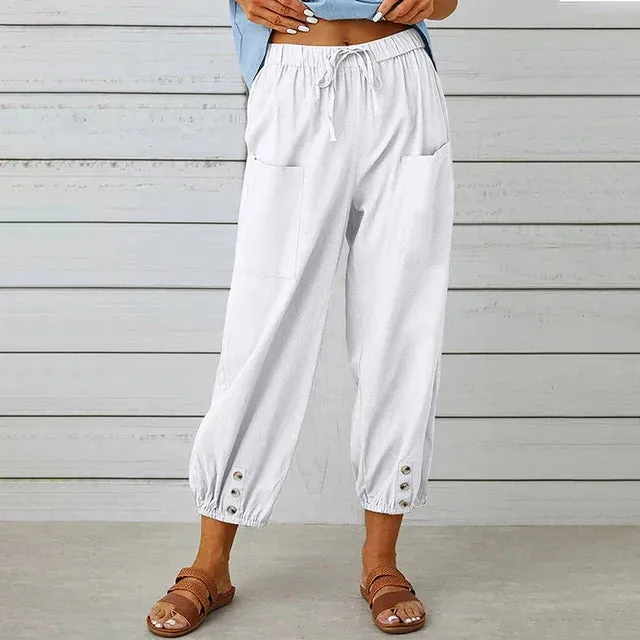 Yara | Relaxed Fit Pants | Comfort & Style | Trendy Details
