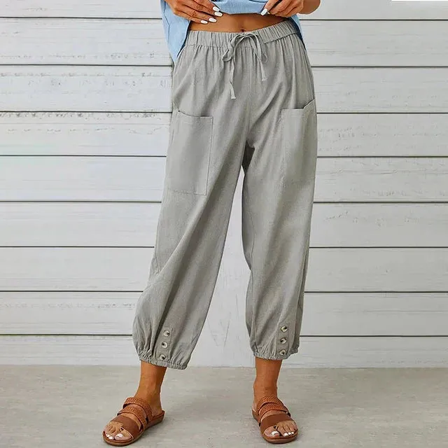Yara | Relaxed Fit Pants | Comfort & Style | Trendy Details