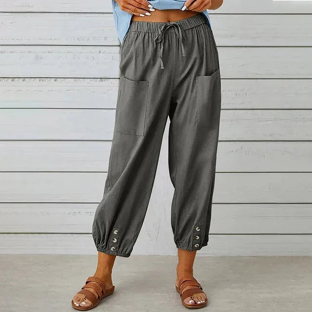 Yara | Relaxed Fit Pants | Comfort & Style | Trendy Details