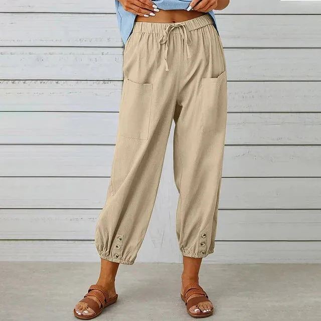 Yara | Relaxed Fit Pants | Comfort & Style | Trendy Details