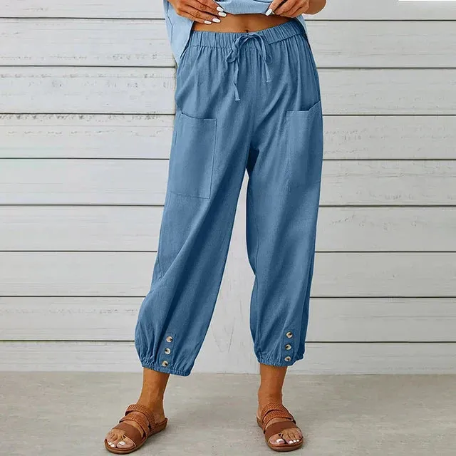 Yara | Relaxed Fit Pants | Comfort & Style | Trendy Details