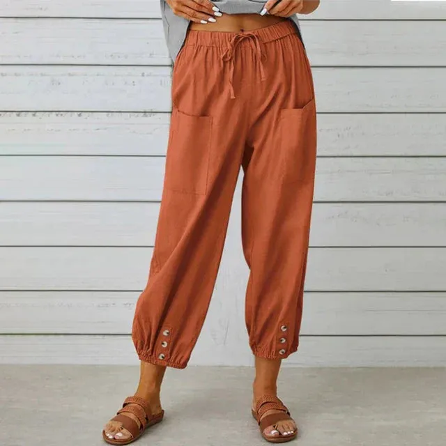 Yara | Relaxed Fit Pants | Comfort & Style | Trendy Details