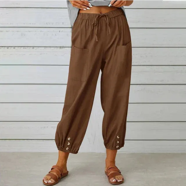 Yara | Relaxed Fit Pants | Comfort & Style | Trendy Details