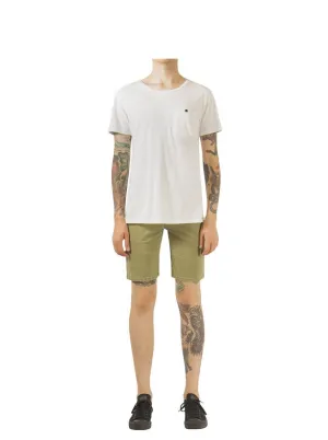ZIGGY Denim - Starvin Marvin Chino Shorts - Sunbleached Pesto Part