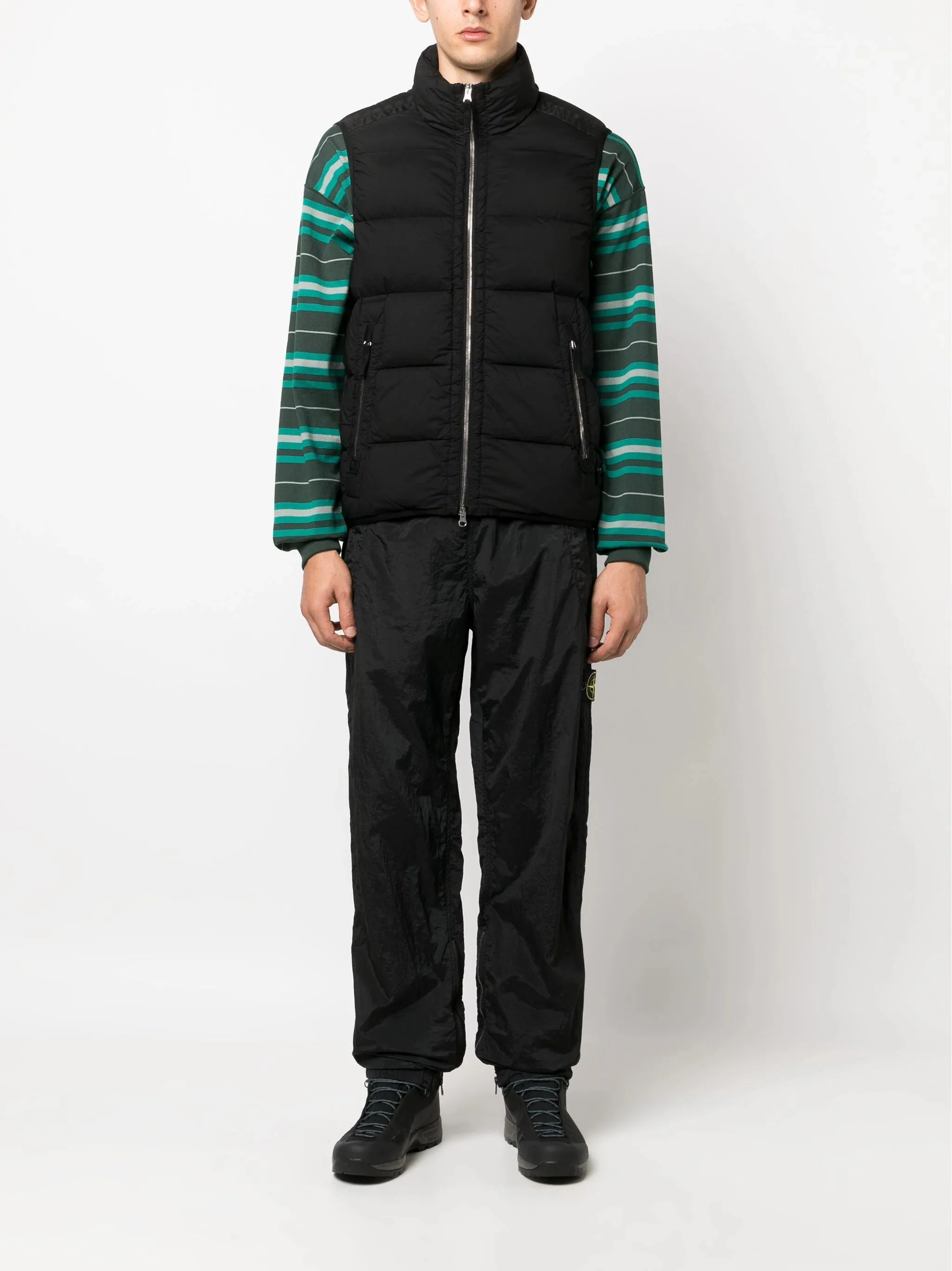 Zip-Up Padded Gilet