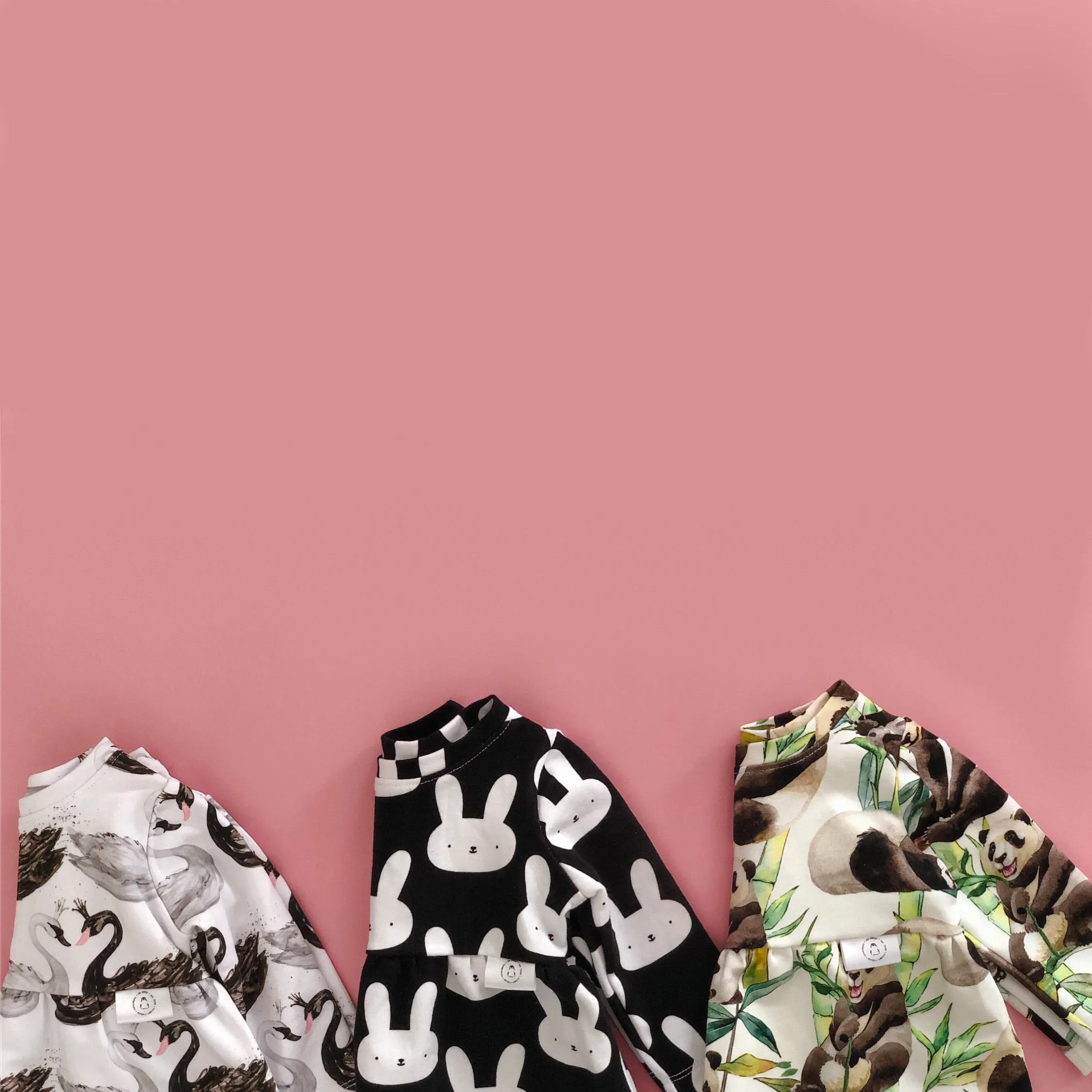 “Zoe” dress with Pandas