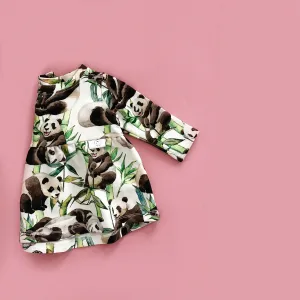 “Zoe” dress with Pandas